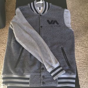 Cotton varsity jacket